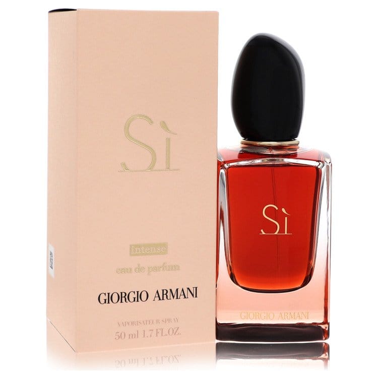Perfume & Cologne 50 ml Eau De Parfum Spray Armani Si Intense Eau De Parfum Spray By Giorgio Armani Brand