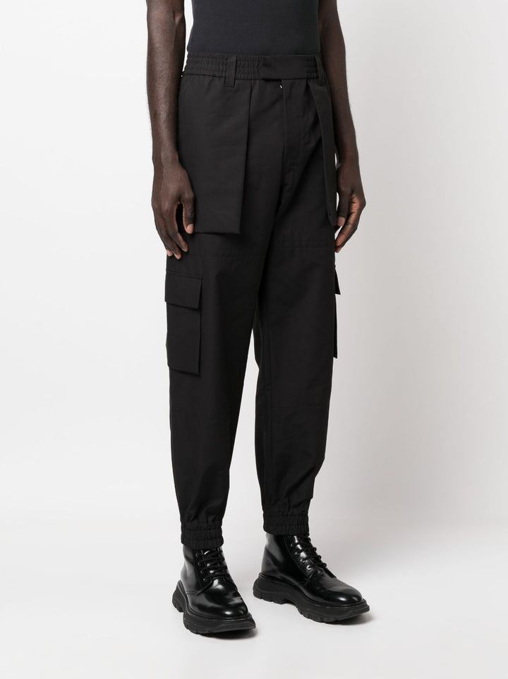 Alexander McQueen Hose Schwarz