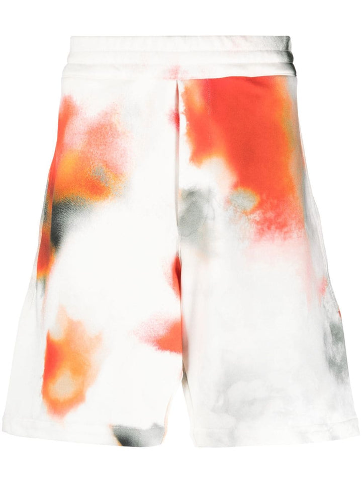 Alexander McQueen Shorts Weiß