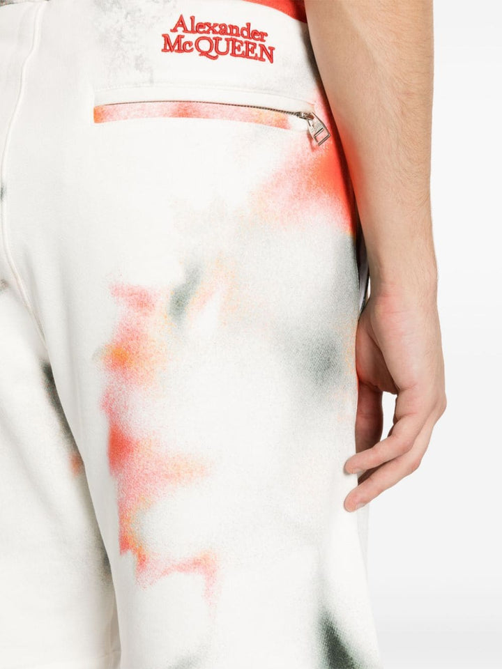 Alexander McQueen Shorts Weiß
