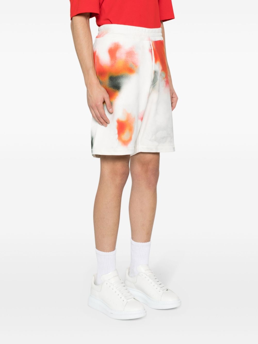 Alexander McQueen Shorts Weiß