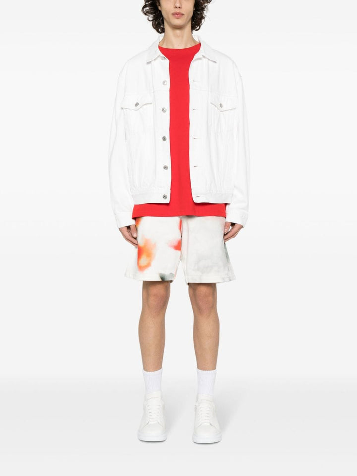 Alexander McQueen Shorts Weiß