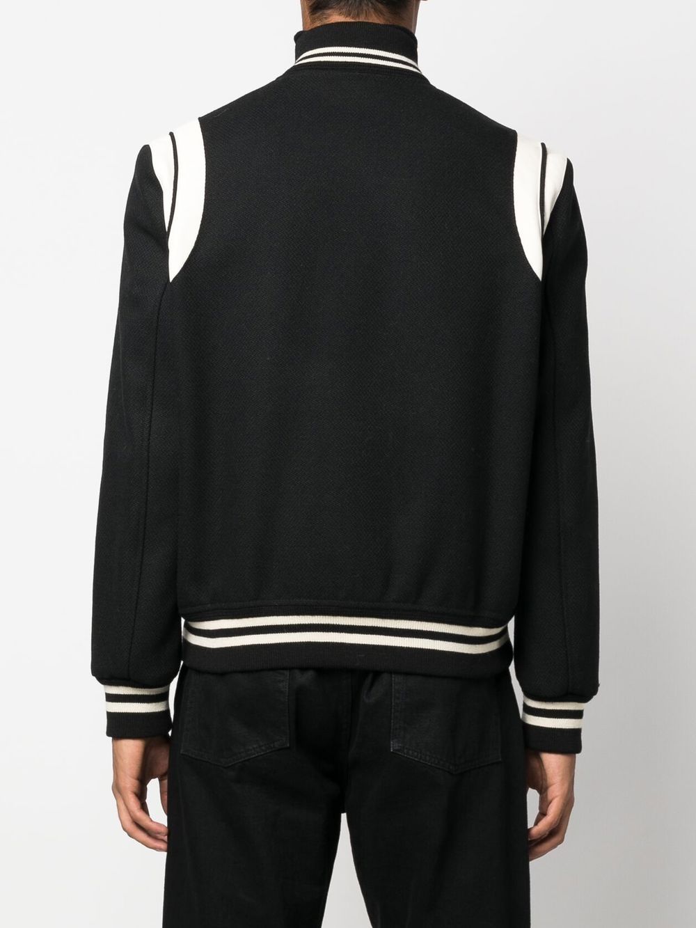 Saint Laurent Coats Black