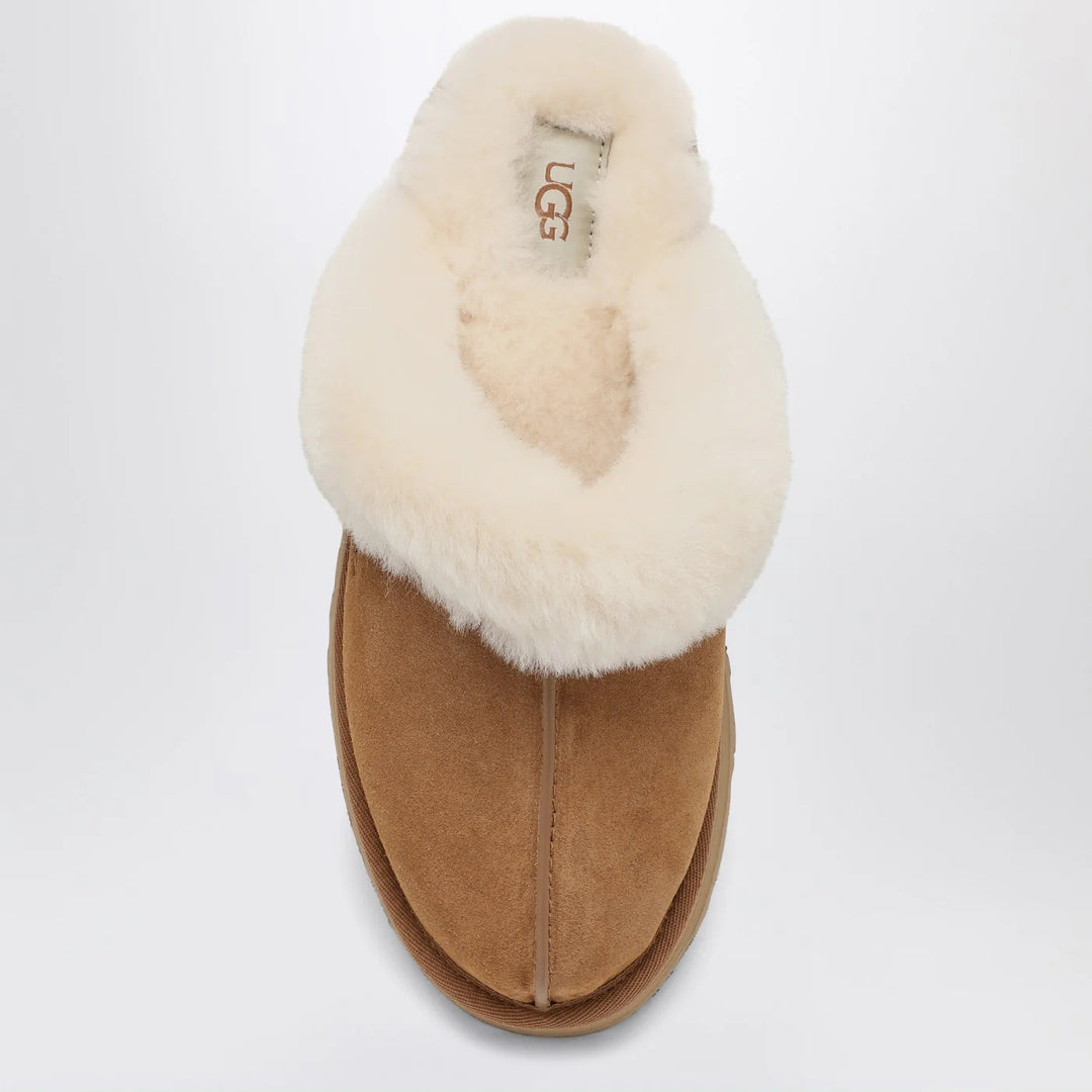 UGG - Disquette slippers in chestnut