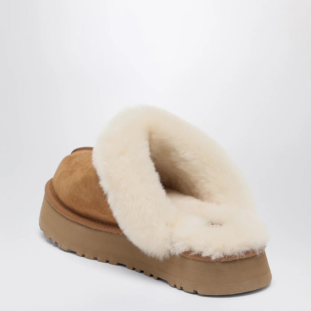 UGG - Disquette slippers in chestnut
