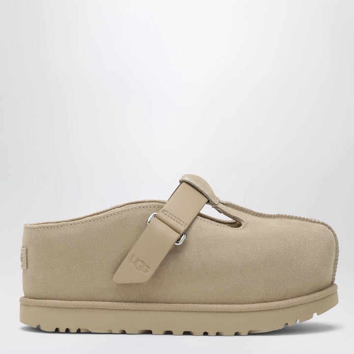 UGG - Goldenstar Hi suede clogs in sand
