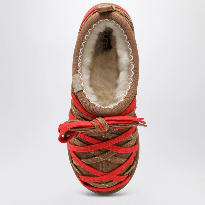 UGG - Chestnut brown Tasman Lace slippers