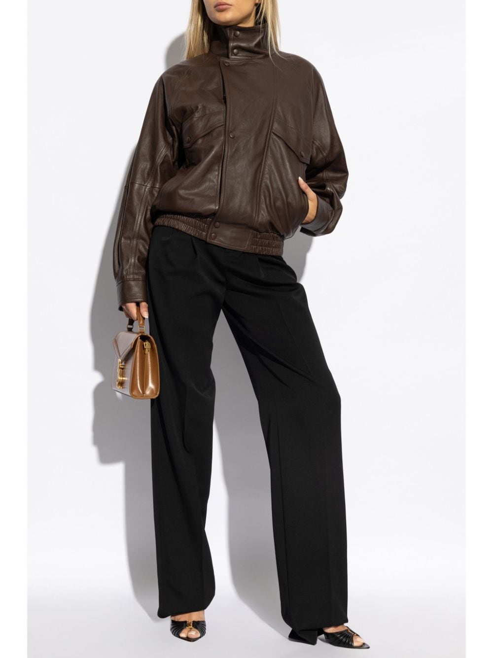 Saint Laurent Trousers Black