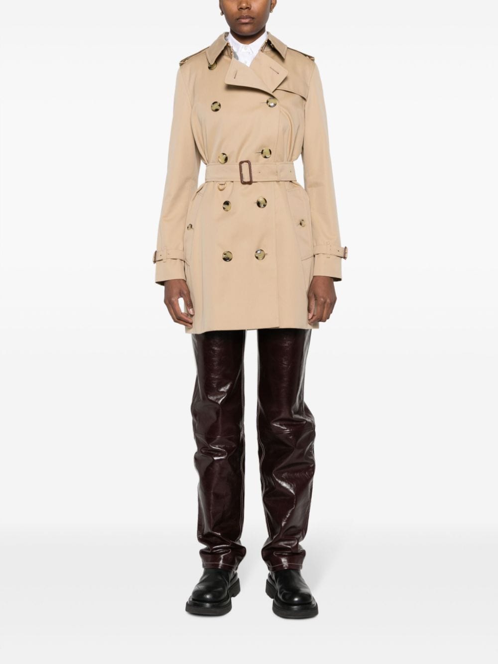 Burberry Coats Beige