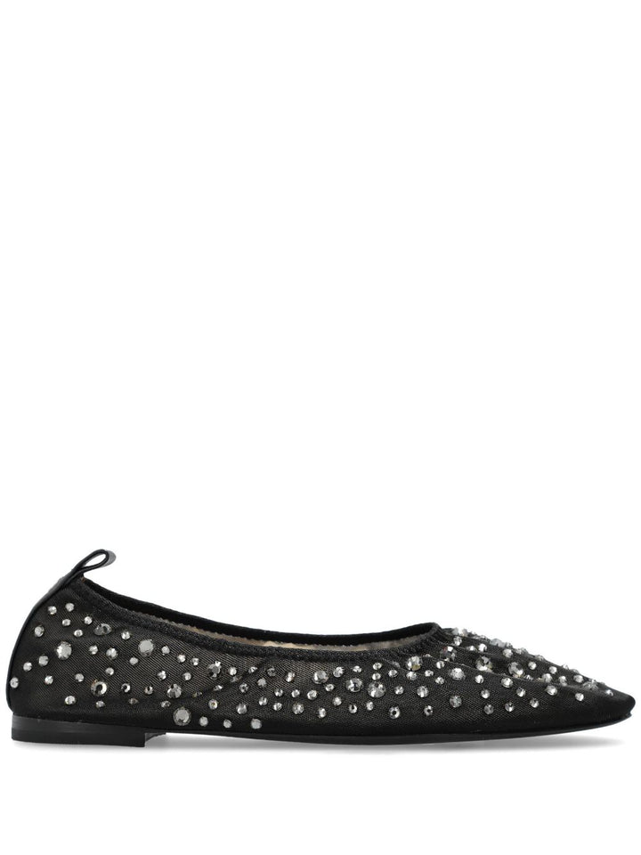 Tory Burch Flache Schuhe Schwarz