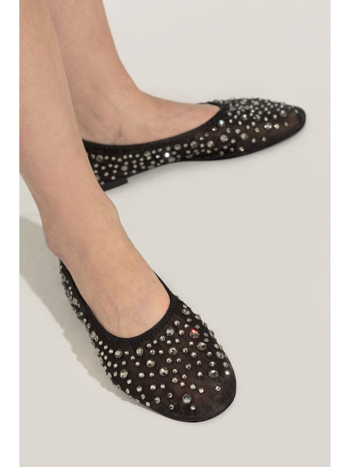 Tory Burch Flache Schuhe Schwarz