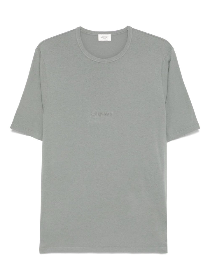 Saint Laurent  T-shirts and Polos Grey
