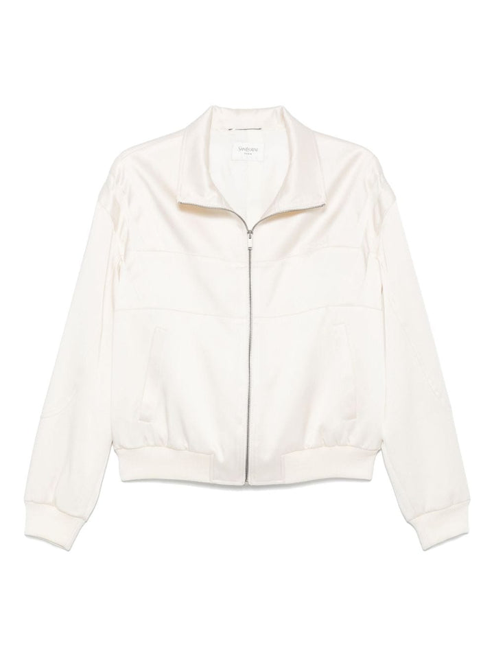 Saint Laurent Coats White