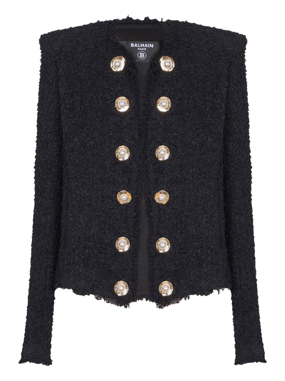 Balmain Jackets Black