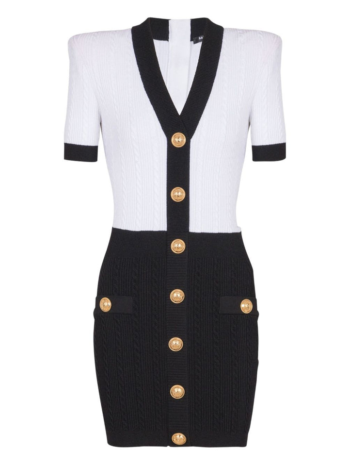 Balmain Dresses Black