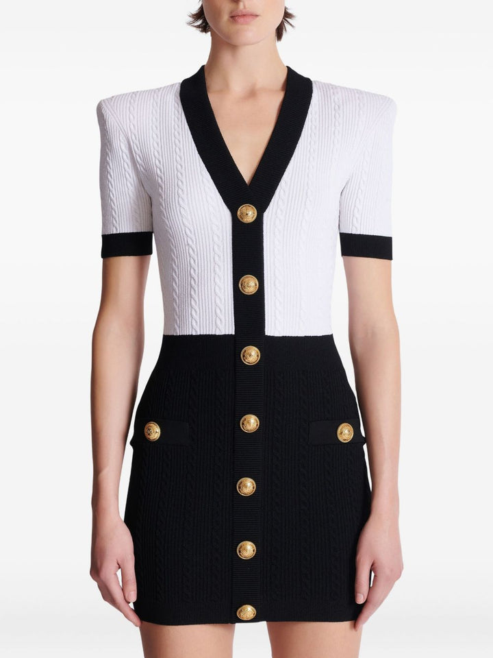 Balmain Dresses Black