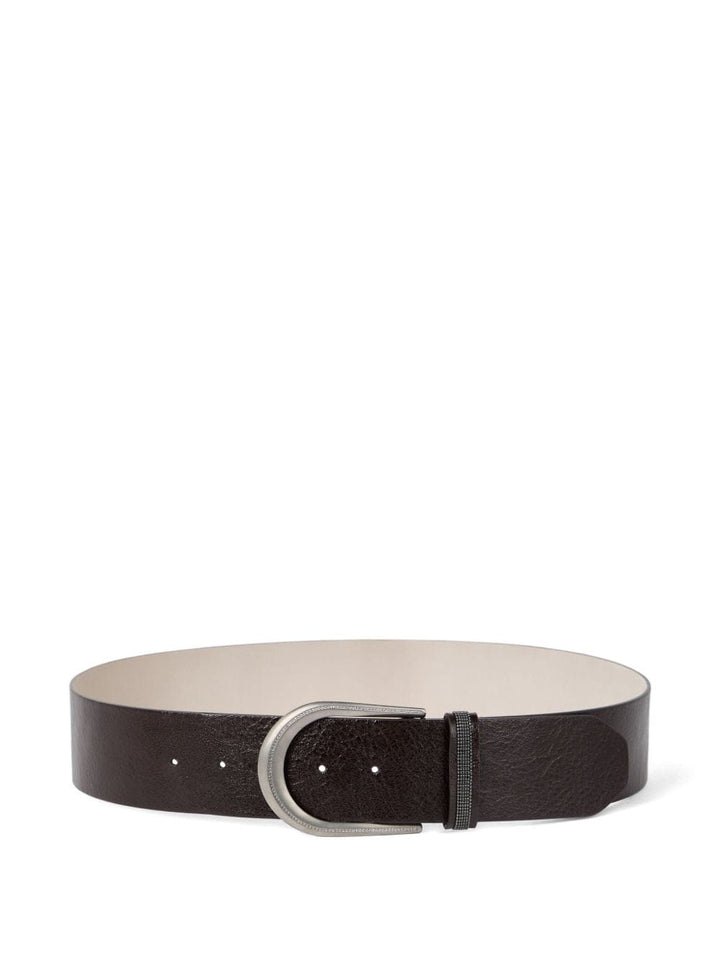 Belts M Brunello Cucinelli Glossy calfskin belt Brand