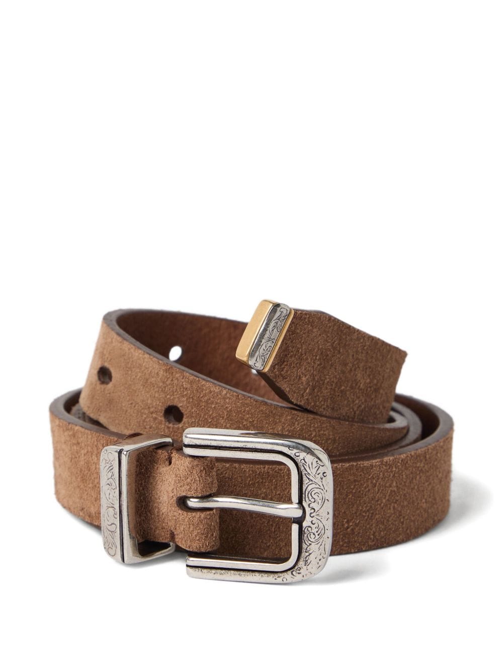 Belts 100 Brunello Cucinelli buckle-fastening leather belt Brand