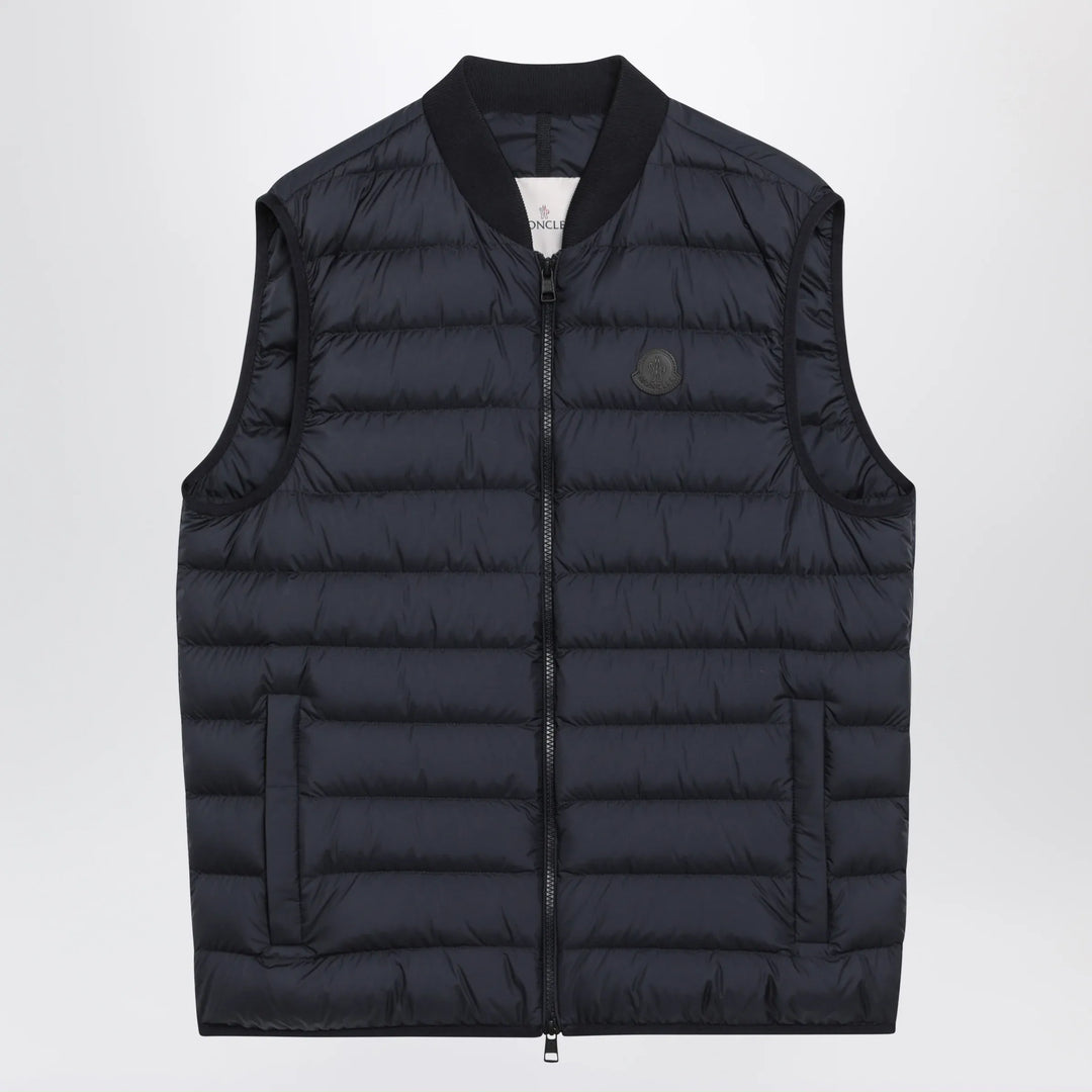 Moncler - Blue quilted Froissel waistcoat Brand 2