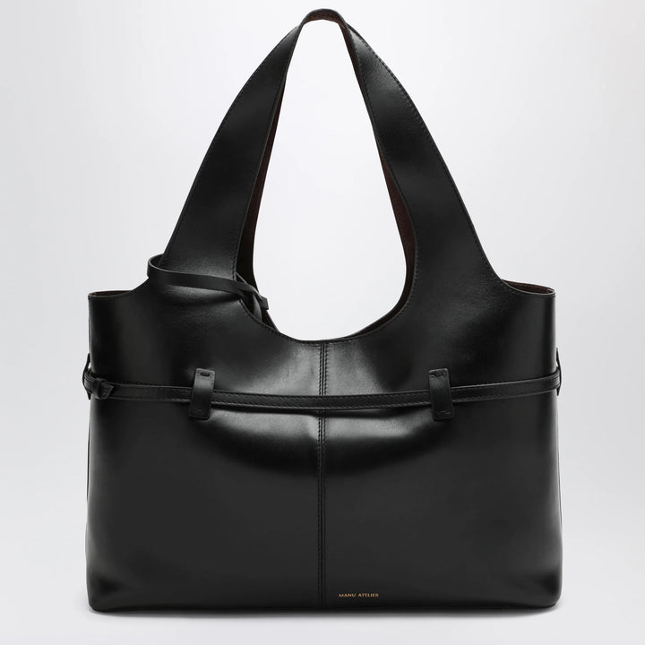 Manu Atelier - Black Cambon Cabas bag