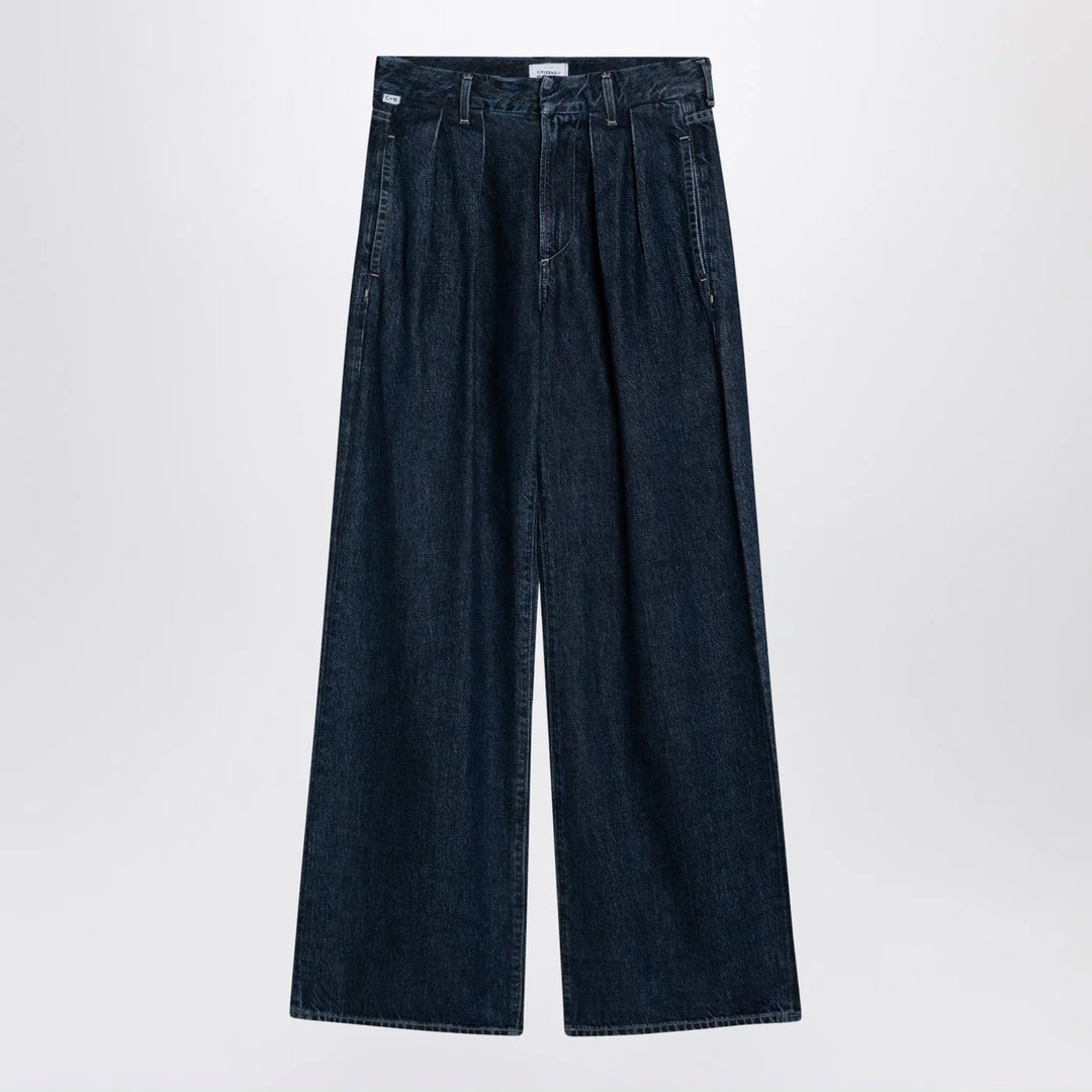 Citizens of Humanity - Dark wide jeans with pleats