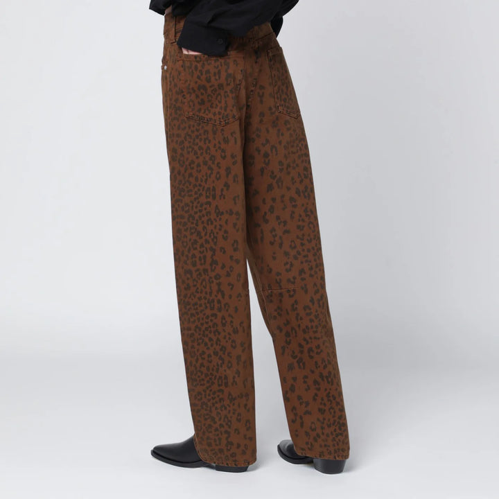 Citizens of Humanity - Relaxed Miro jeans with cheetah print