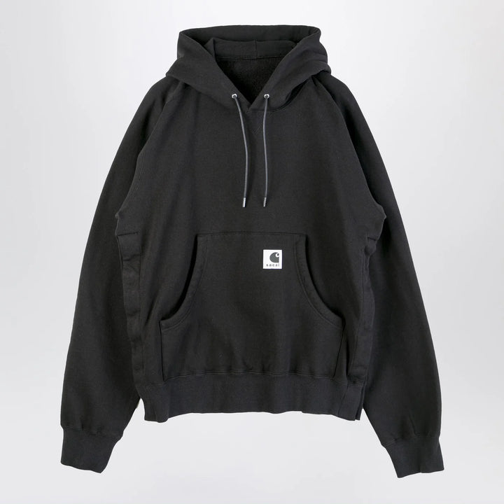 Sacai x Carhartt WIP - Black cotton hoodie