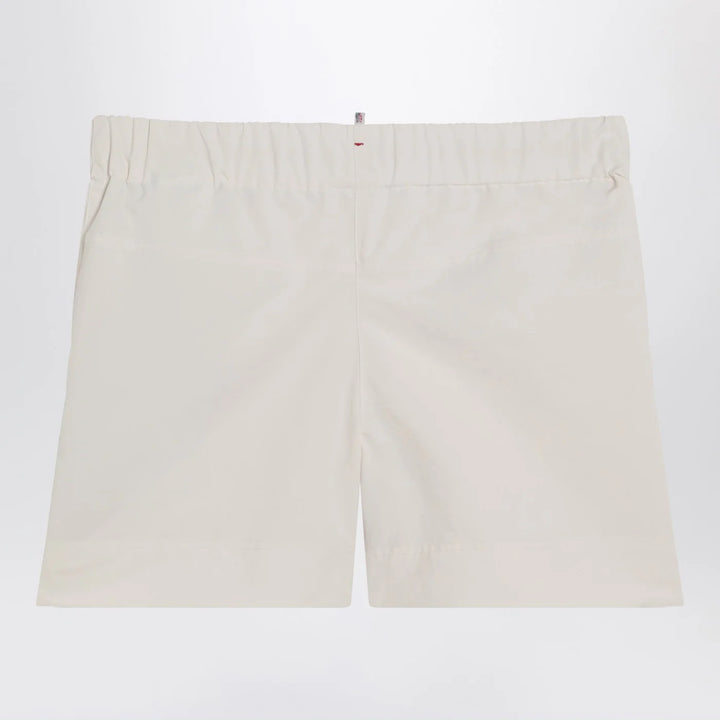 Moncler Grenoble - Beige technical froissé Shorts
