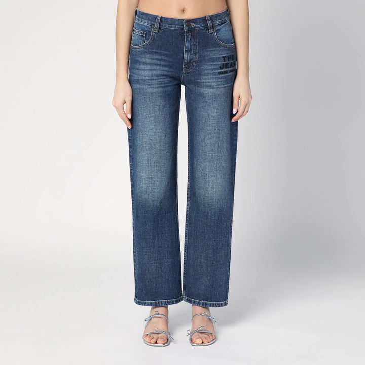 Marc Jacobs - Blue washed-effect jeans