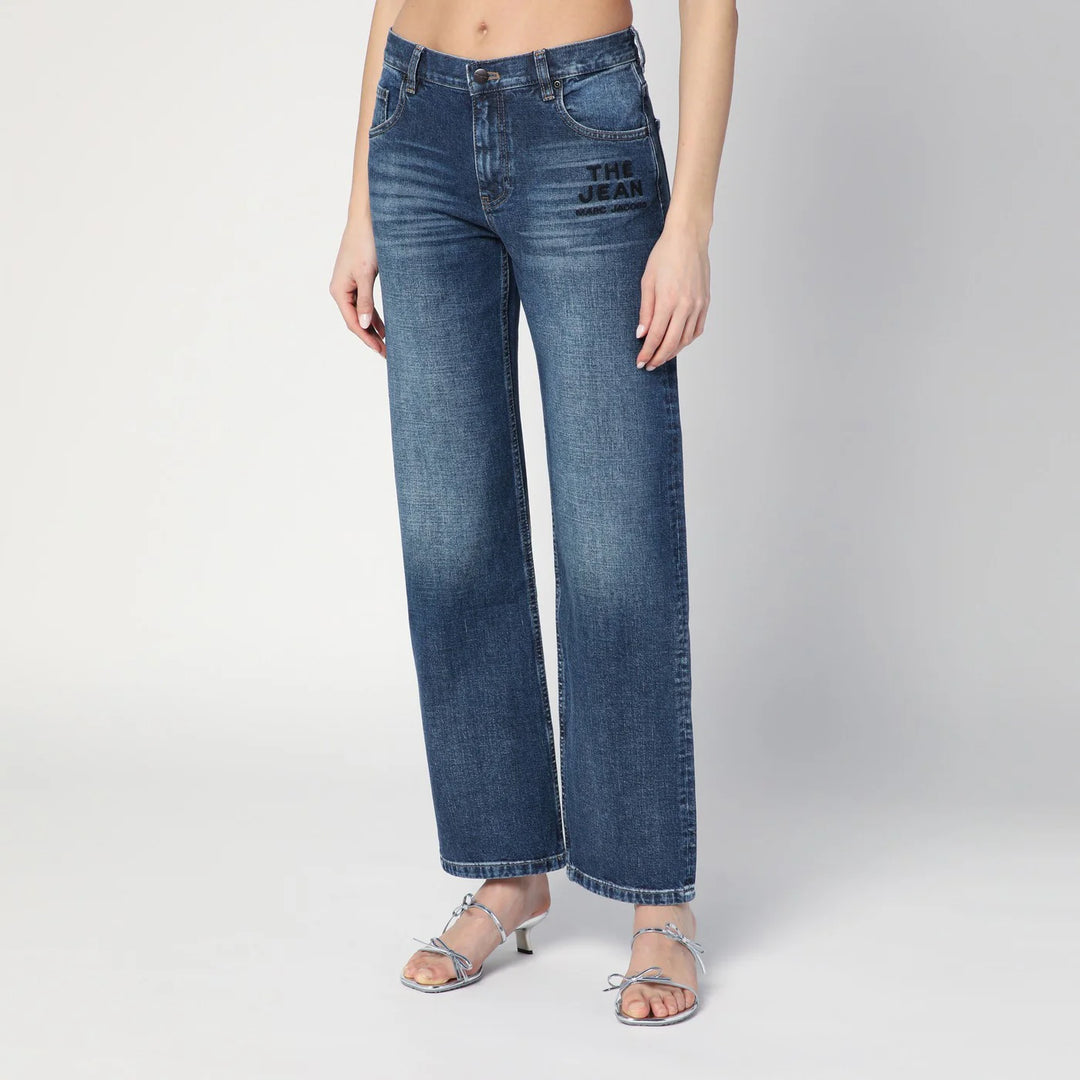 Marc Jacobs - Blue washed-effect jeans