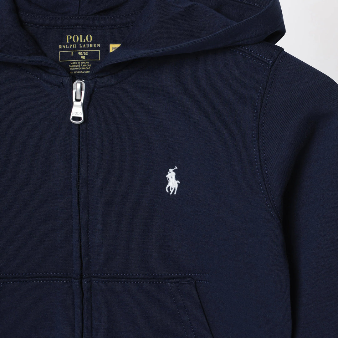 Polo Ralph Lauren - Navy blue zip-up sweatshirt