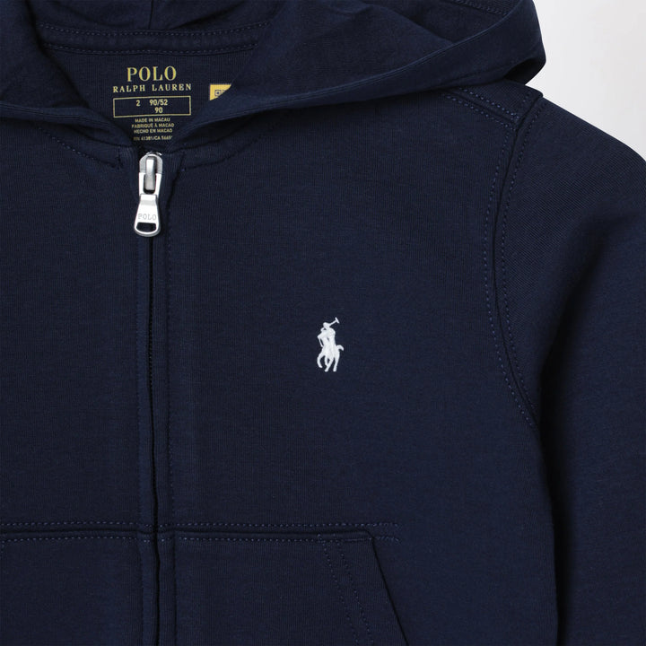 Polo Ralph Lauren - Navy blue zip-up sweatshirt