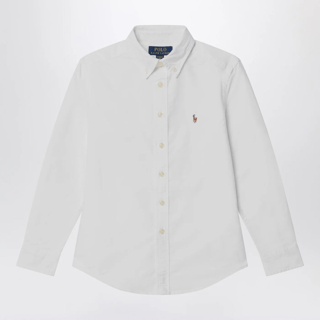 Polo Ralph Lauren - White cotton button-down shirt