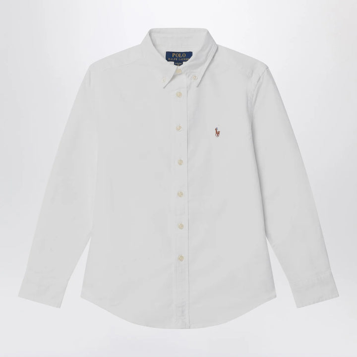 Polo Ralph Lauren - White cotton button-down shirt