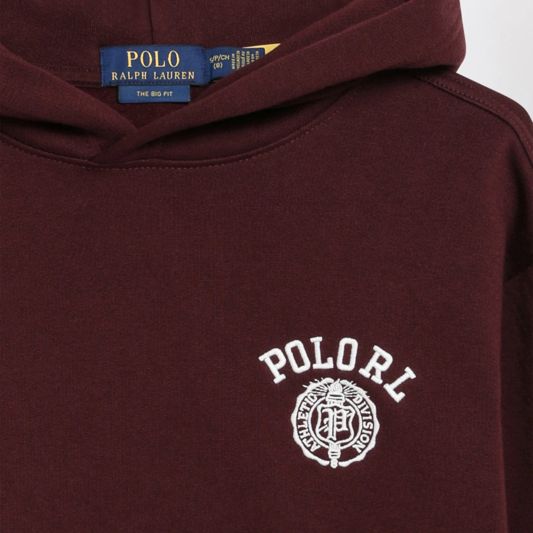 Polo Ralph Lauren - Dark Burgundy The Big-Fit Hoodie