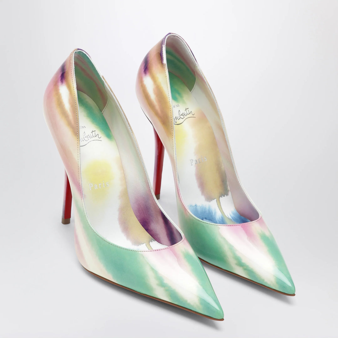 Christian Louboutin - Miss Z pumps in tie-dye patent calf leather