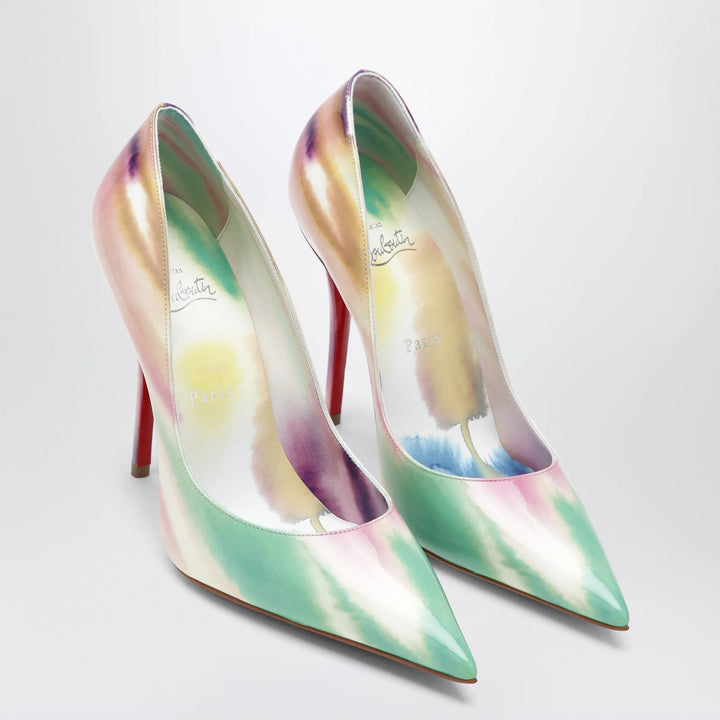 Christian Louboutin - Miss Z pumps in tie-dye patent calf leather