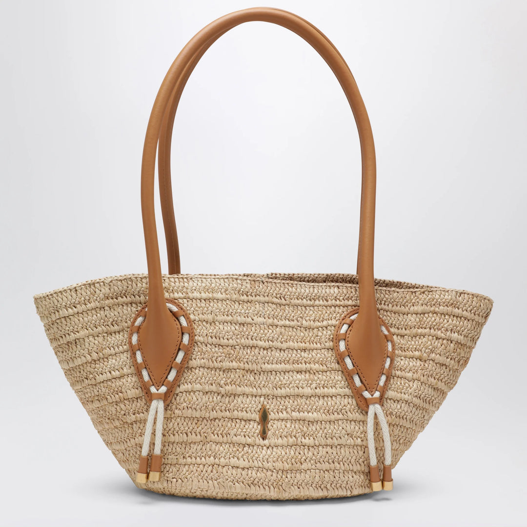 Christian Louboutin - Venus mini tote bag in rafia