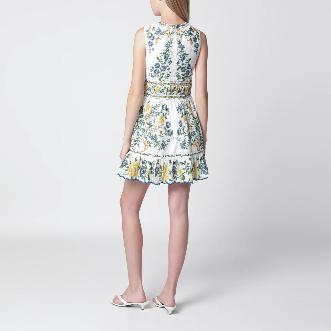 FARM Rio - Ivory Emily mini dress with floral print