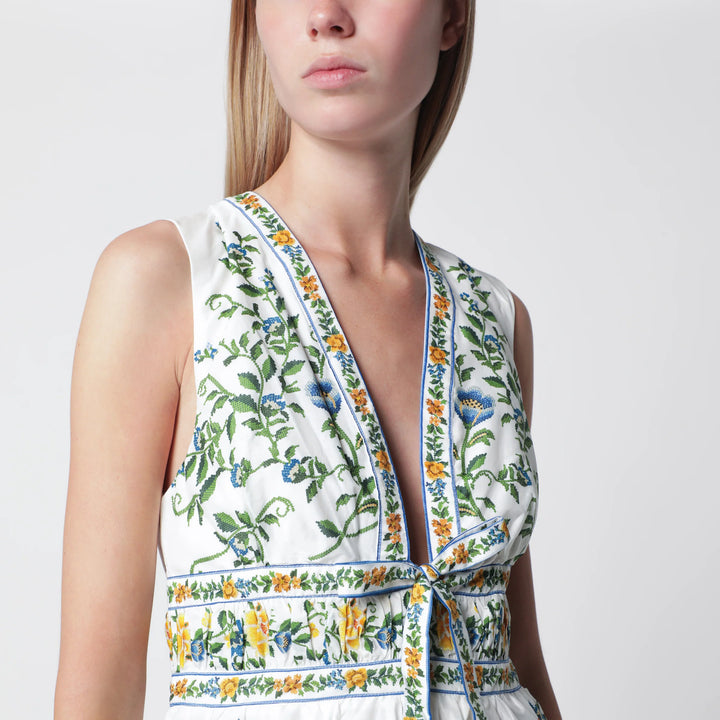 FARM Rio - Ivory Emily mini dress with floral print