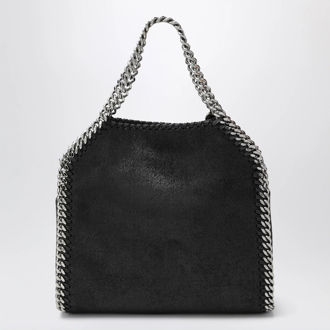 Stella McCartney - Falabella Mini Tote bag in black/silver