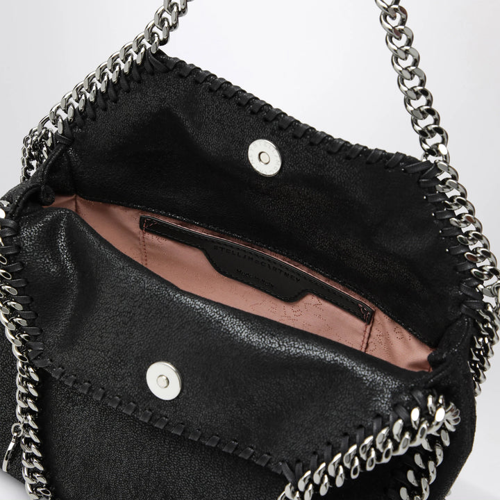Stella McCartney - Falabella Mini Tote bag in black/silver