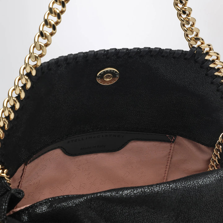 Stella McCartney - Black/gold Falabella Mini Tote bag