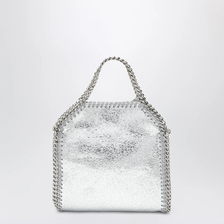Stella McCartney - Falabella micro tote bag in silver