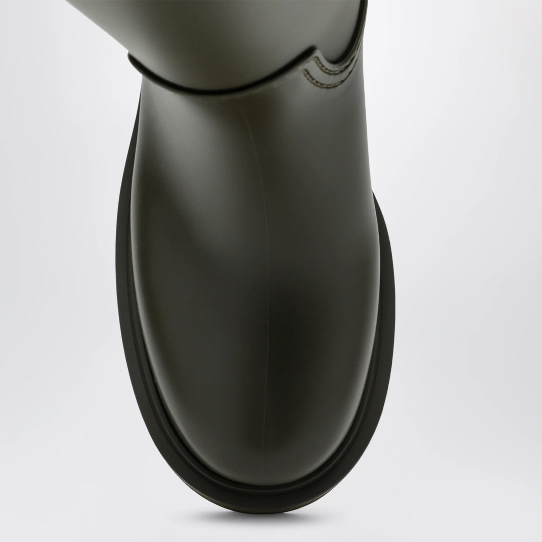 Moncler - Kickstream High waterproof rain boots in PVC green