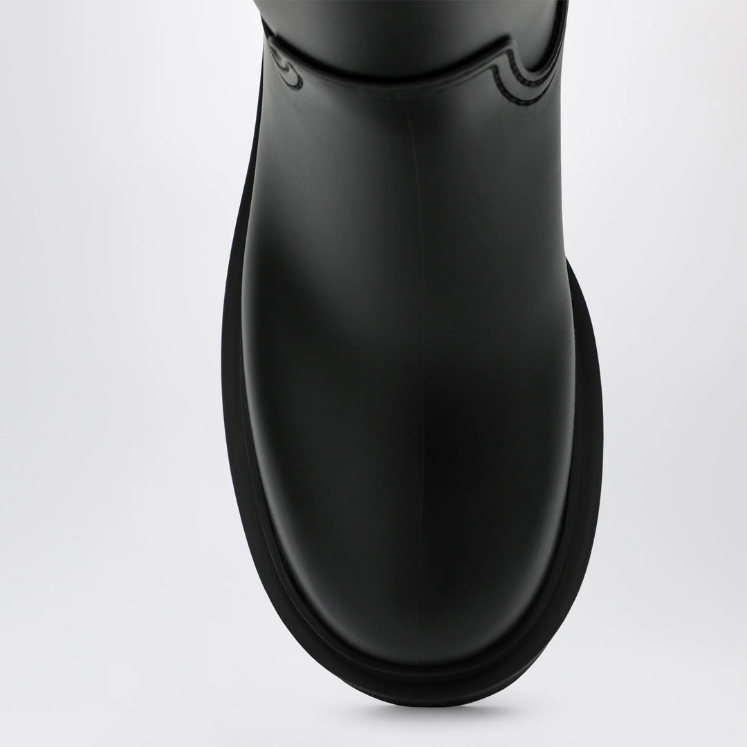 Moncler - Kickstream High rain boots in PVC black