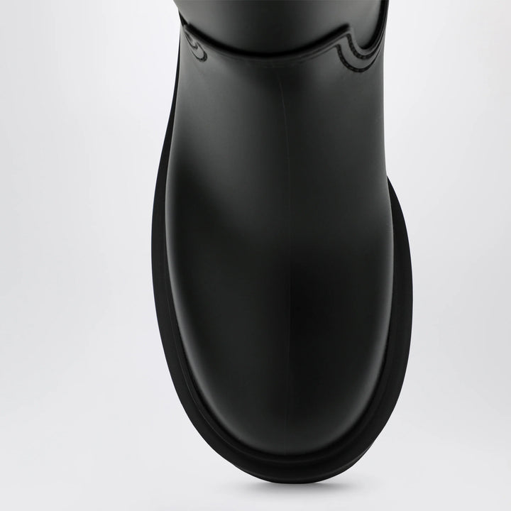 Moncler - Kickstream High rain boots in PVC black