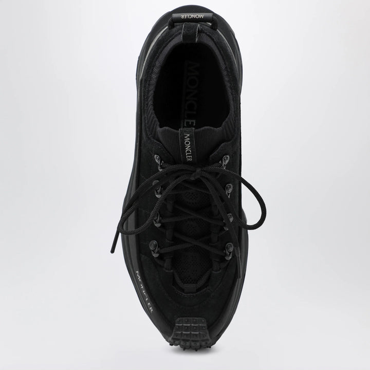 Moncler - Trailgrip Lite3 suede leather sneakers in black