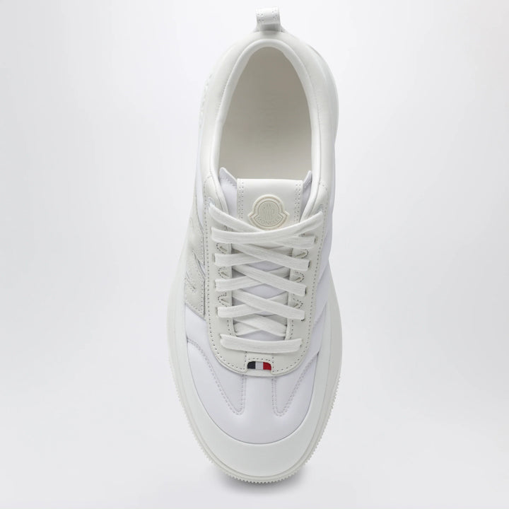 Moncler - Altive suede and nubuck leather sneakers in white