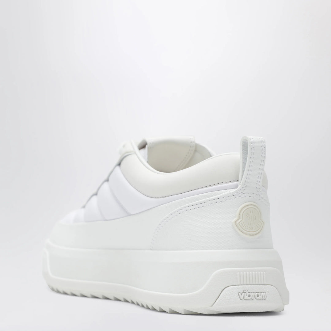 Moncler - Altive suede and nubuck leather sneakers in white